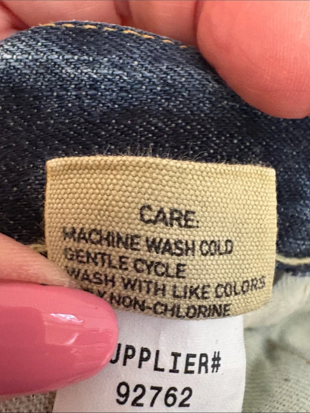 Polo Ralph Lauren RL Straight-Leg Dark Blue Denim Jeans men’s 42 x 36